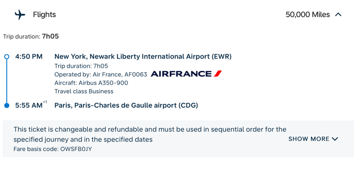 act fast: fly air france business class to paris for 100k miles round-trip