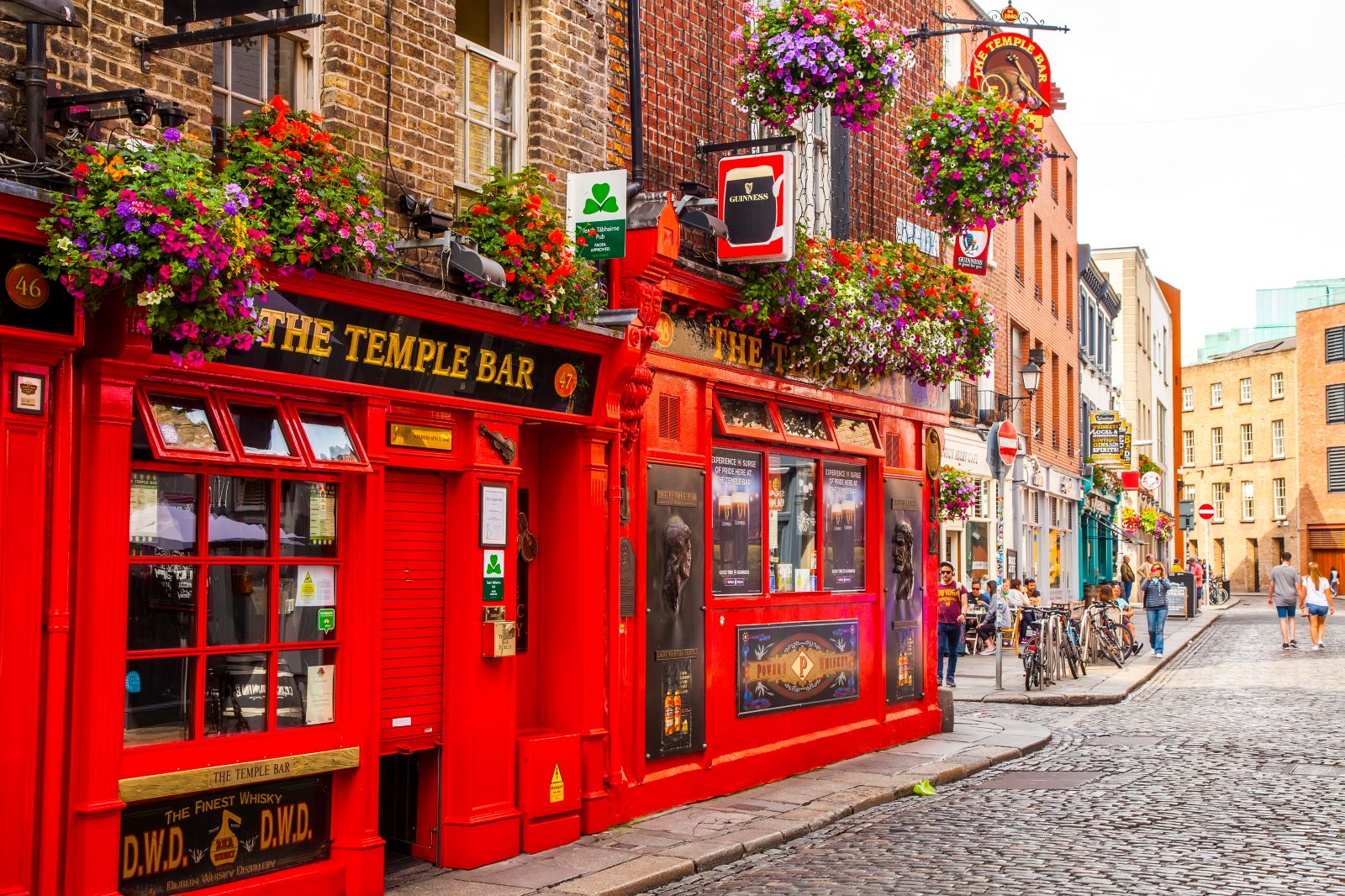 <p class="wp-caption-text">Image credit: Shutterstock / Arcady</p>  <p>Temple Bar is the cultural heartbeat of Dublin, renowned for its lively atmosphere. Enjoy a night of ceol agus craic (music and fun) at one of the many pubs featuring live music.</p>