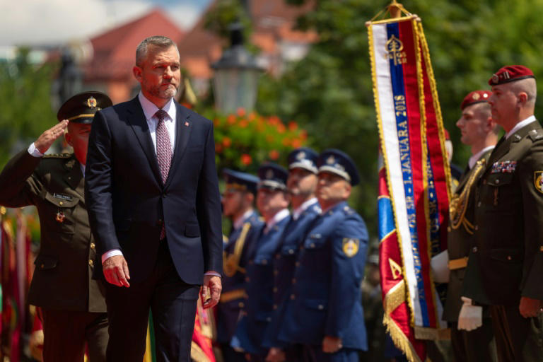 ukraine-sceptic pellegrini sworn in as slovak president
