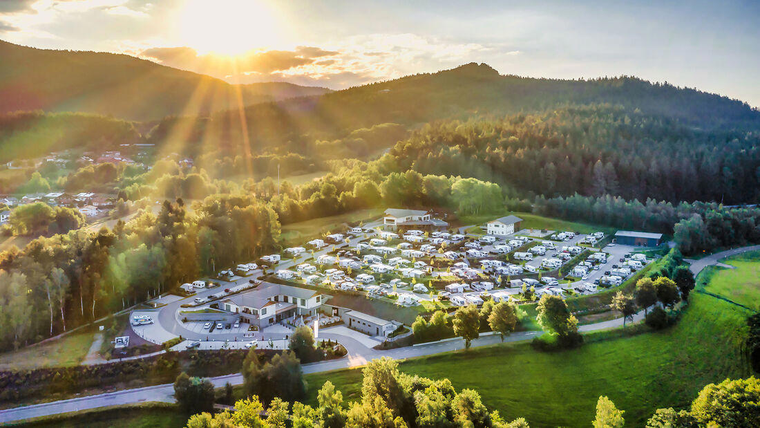 campingplatz-tipp im bayerischen wald: camping resort bodenmais