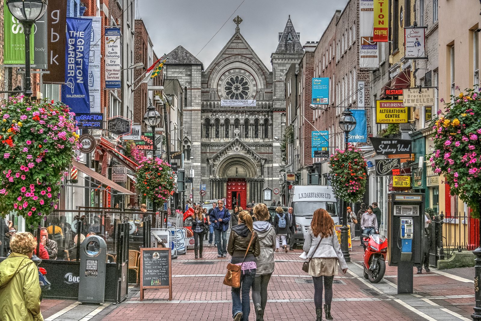 <p class="wp-caption-text">Image credit: Shutterstock / jamegaw</p>  <p>Grafton Street is more than Dublin’s shopping hub—it’s a lively strip where you’ll find street performers and local boutiques. It’s a grand spot for a stroll and a bit of window shopping.</p>