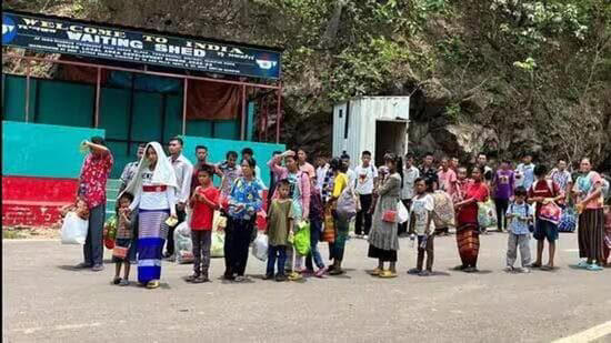 naga bodies in manipur urge centre to repatriate illegal immigrants