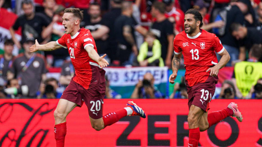 dominik szoboszlai breaks euros record in hungary's 3-1 loss to switzerland