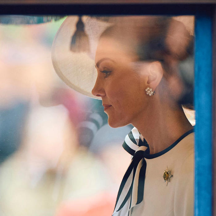 kensington palace shares behind-the-scenes footage of kate middleton's public return at trooping the colour