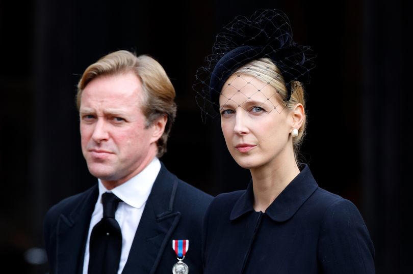 lady gabriella windsor seen for first time since husband's tragic death by suicide