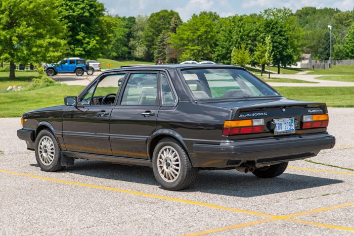 1984 audi 4000s quattro is today's bring a trailer pick