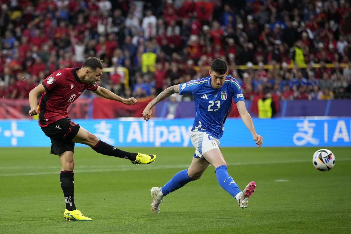 Italy Concedes Goal After 23 Seconds But Recovers To Beat Albania 2-1 ...