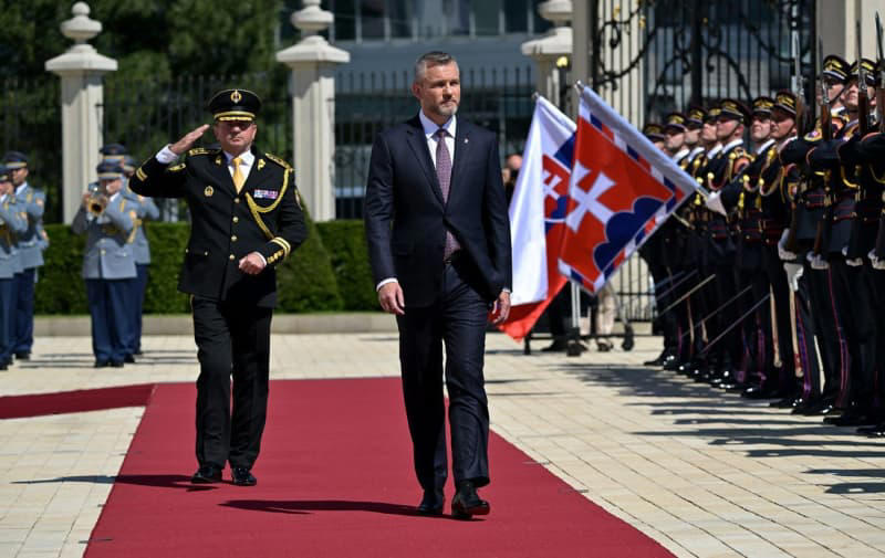 slovakia faces new president. fico's associate takes oath of office