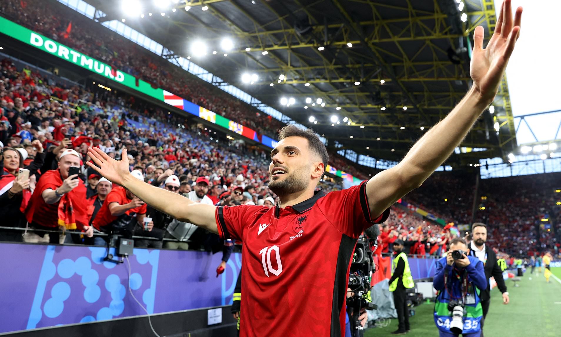 Bajrami Scores Fastest EVER Euros Goal To Give Albania Lead Over Italy