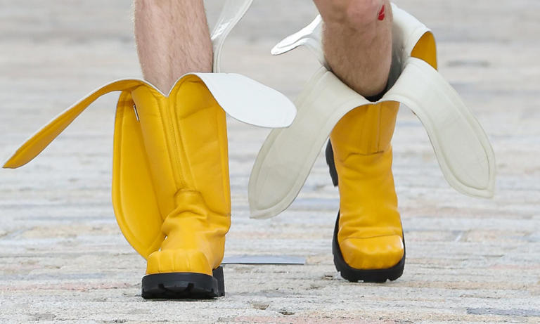 Billy Connolly's iconic banana boots are now a fashion item