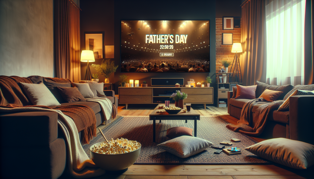 <p>Set up a cozy movie night with his favorite films or a new release he's been wanting to watch.</p>