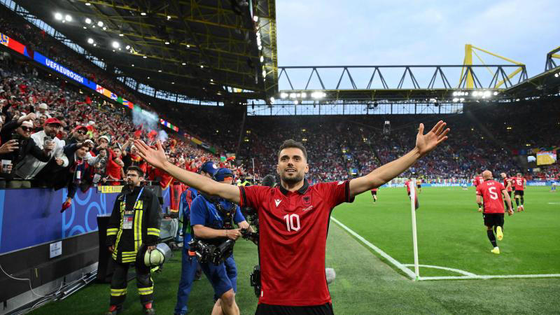 l’albanais bajrami inscrit après 23 secondes contre l’italie le but le plus rapide dans un euro