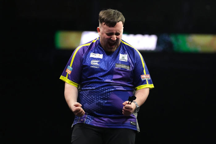 there was a bit of rust – luke littler comes good to win poland darts open