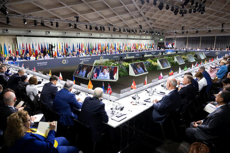 world leaders join ukraine summit in test of kyiv's peace push