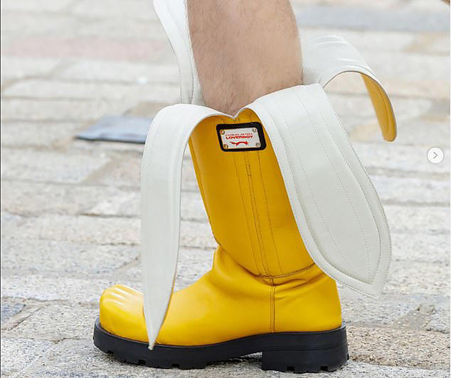 billy connolly's iconic banana boots are now a fashion item