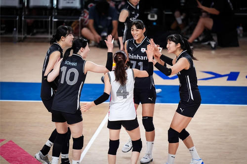 한국 여자배구, 네덜란드에 완패…vnl 2승·승점 6으로 마감
