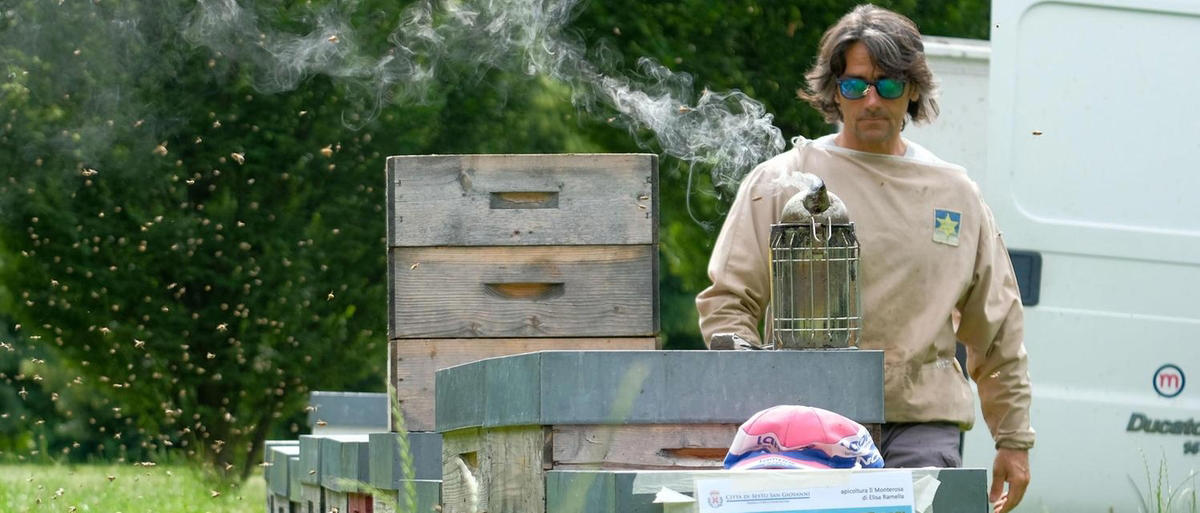salve le api sotto sfratto. prorogata la convenzione. le arnie possono restare nel parco bergamella