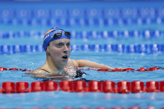 'game on': us great ledecky sets up titmus showdown