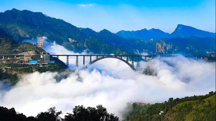 train services soon on world's highest rail bridge in j&k? here's what we know
