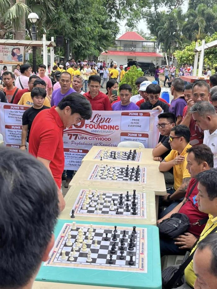 gm torre invited at opening of lipa city chess tourney