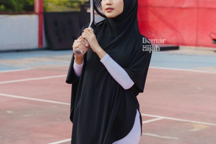 3 rekomendasi jilbab sport menutup dada, tetap syari saat olahraga!