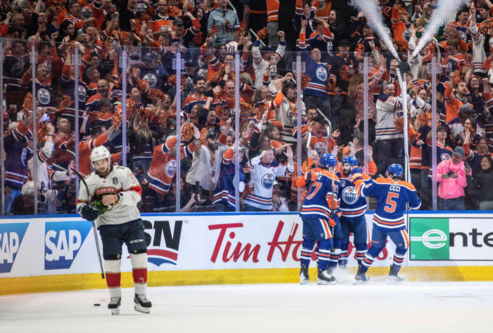 mcdavid registers four points, oilers thump panthers to avoid stanley cup final sweep