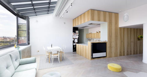 útulnost a minimalismus spojené v jednom: podívejte se na tento atypický byt plný inspirace