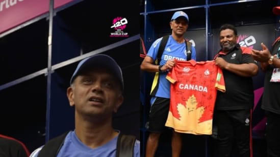 rahul dravid surprises canada by entering dressing room after washout, touched by 'memorable' gesture in india swansong