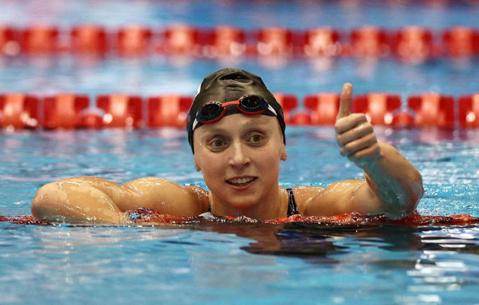 ledecky punches ticket to paris games, walsh sets world record in indy