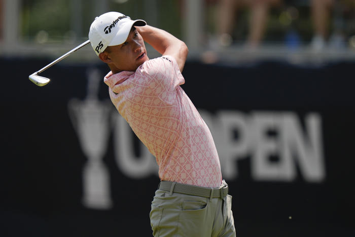 collin morikawa claws back into contention at us open with bogey-free 66 in third round at pinehurst