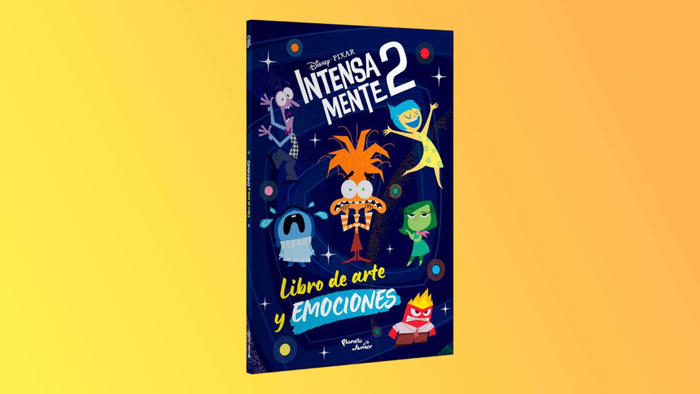 amazon, 'intensamente 2': con este libro los más pequeños puedes aprender a manejar sus emociones mientras sacan su lado artístico
