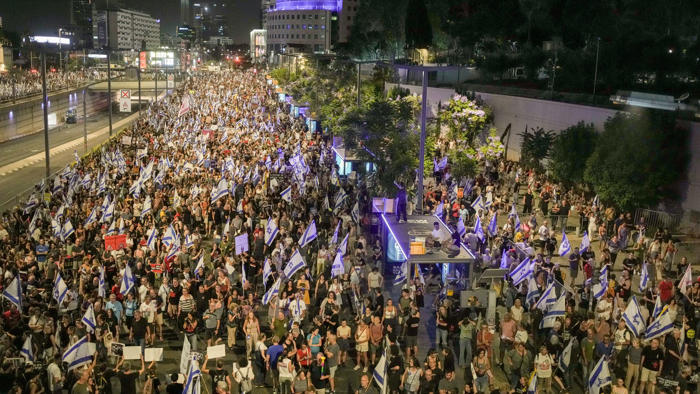 israel: zehntausende bei demonstrationen gegen gazakrieg