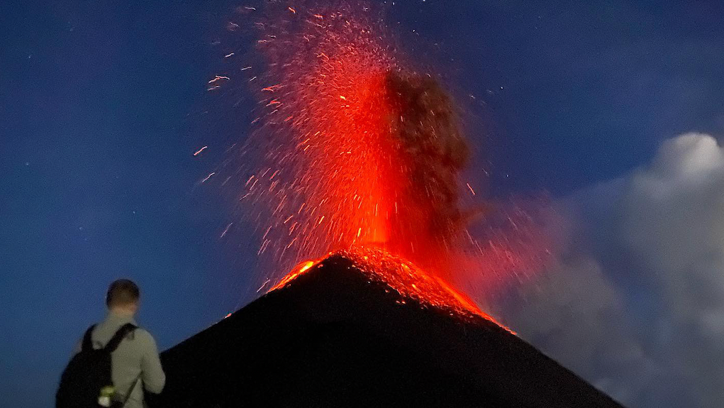 warnings over guatemala's volcano tourist hotspot