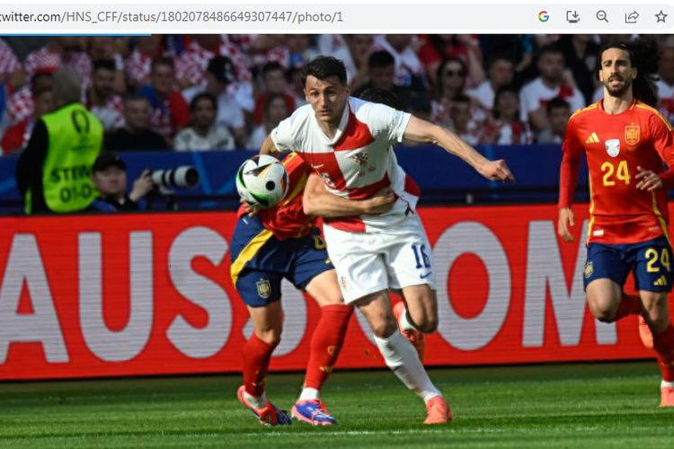 euro 2024 - pelatih kroasia ungkap penyebab luka modric dkk dibantai timnas spanyol