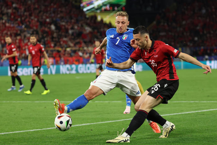 italia logró remontar el marcador a albania 2-1 e iguala a españa en la eurocopa
