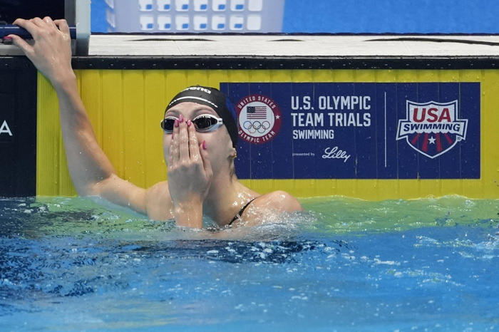 katie ledecky heading to her fourth olympics, wins 400 freestyle at us swimming trials