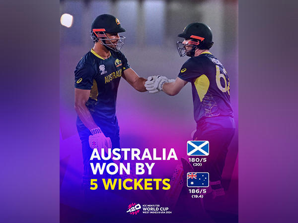 t20 wc: stoinis, head fifties help australia overcome spirited scotland by five wickets, end group stage unbeaten