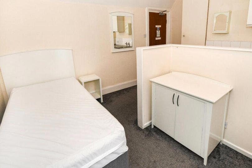 'prison-cell' flat that costs £475 a month is like a sit-com set