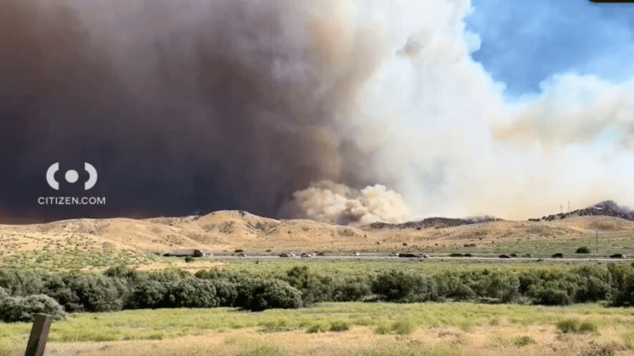 Brush Fire Near 5 Freeway In Gorman Forces Evacuations