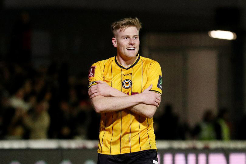 newport county star will evans sends important message over mental health and speaking out