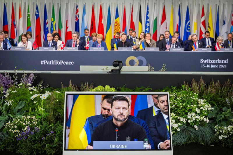 ukraine summit sees hard road to peace as way forward uncertain