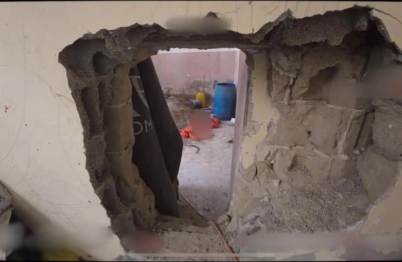 fdi descubre túneles de hamás para el paso entre casas civiles en rafah