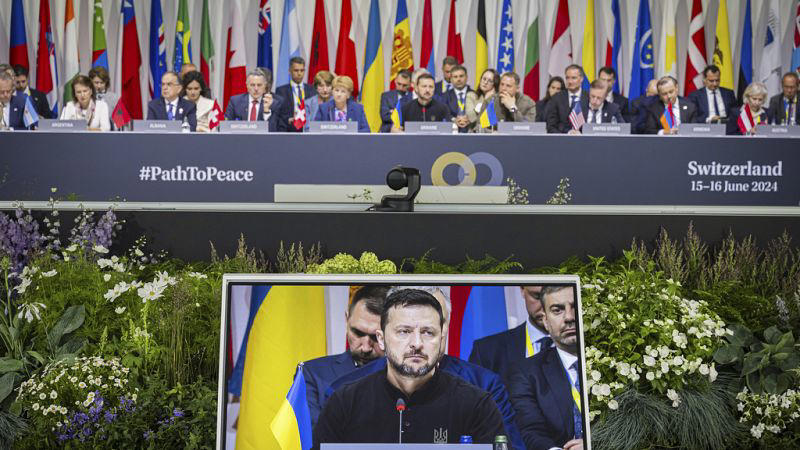 swiss summit communique demands 'territorial integrity' of ukraine