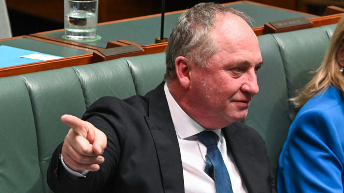 ‘stay away’: barnaby joyce urges businesses not to play politics after voice defeat