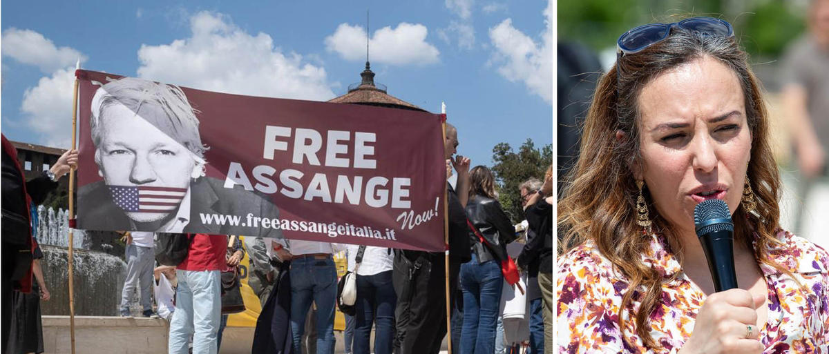 manifestazione “free assange” a milano, la moglie: “trattato come il peggior criminale”