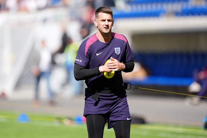 watch: tom heaton makes two impressive saves in england training