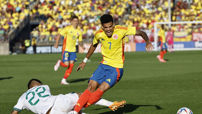 luis diaz scores and assists for colombia in chaos filled bolivia friendly
