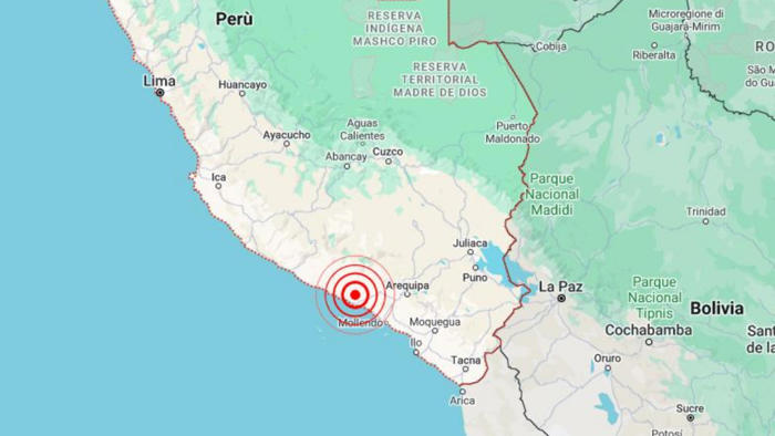 perù: terremoto di magnitudo 6.3 avvertita nella zona costiera di arequipa. non ci sono vittime