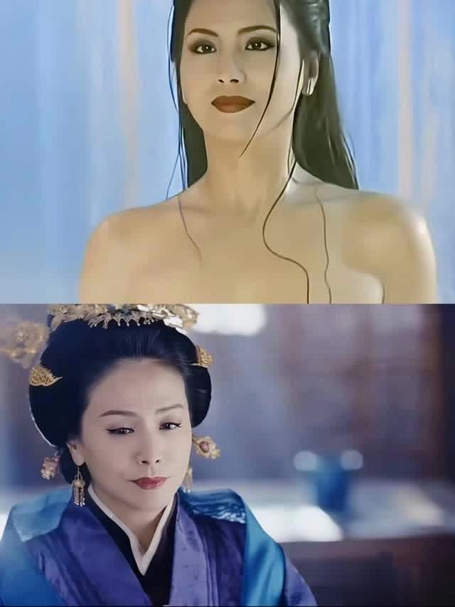 别嫌大妈老，大妈也曾经美艳动人过！简直是太美丽了！