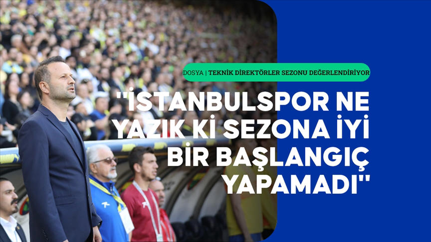 i̇stanbulspor teknik direktörü osman zeki korkmaz: süper lig'de şampiyonluk yarışı iki takım arasında geçti